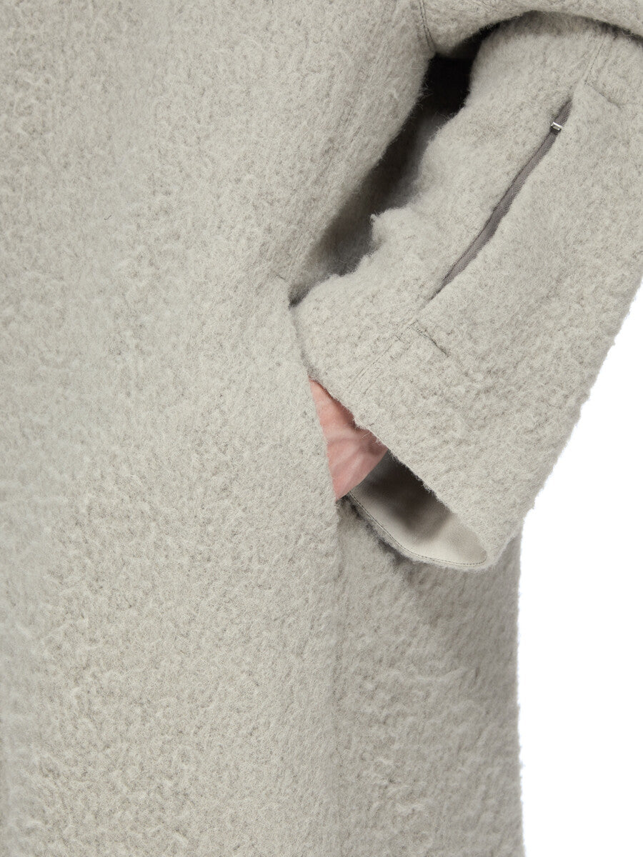 BUTTONED BRAD COAT| RICK OWENS