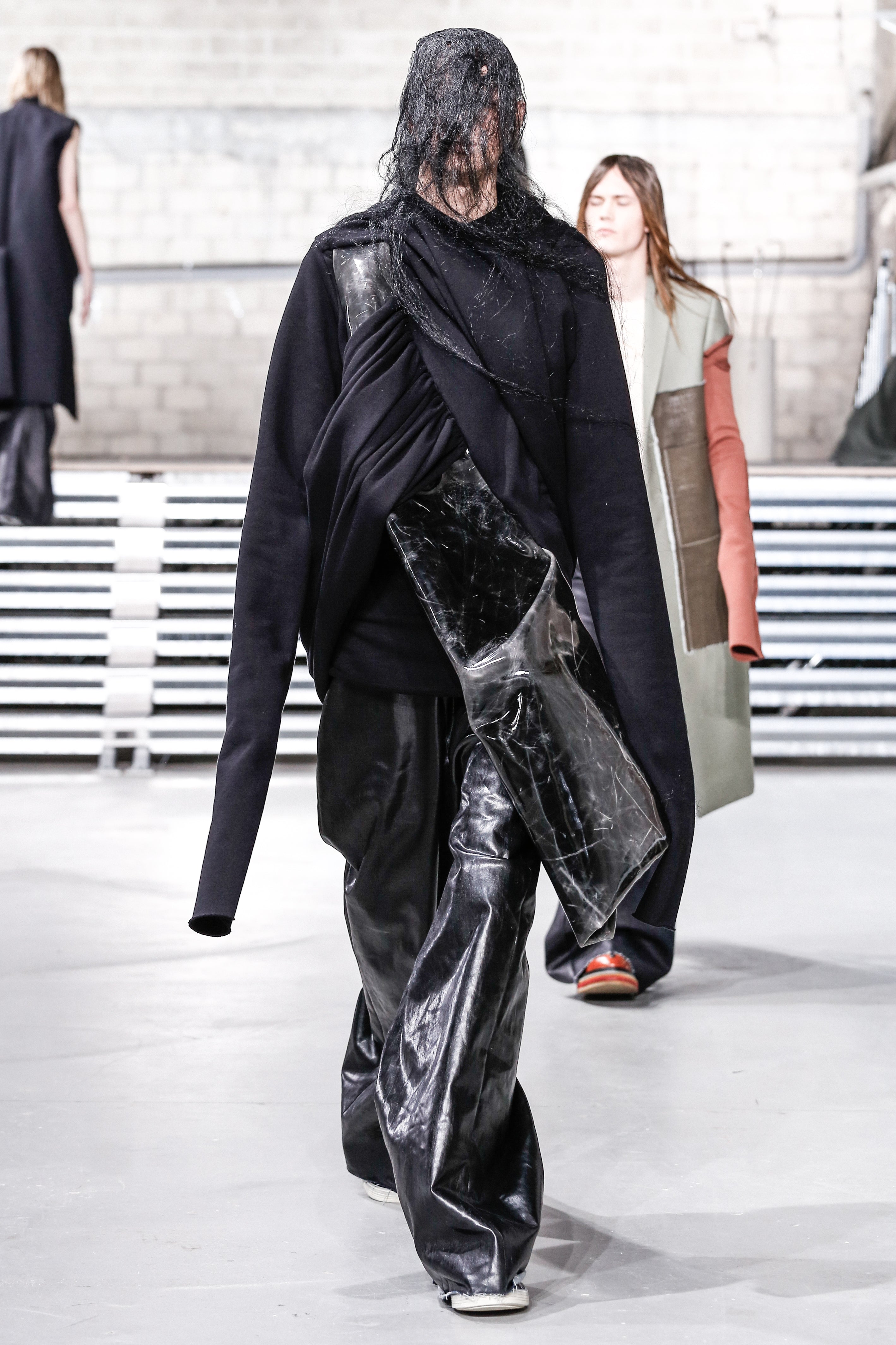 Rick Owens ブラック ストール Glitter RICK OWENS | OFFICIAL WEBSITE