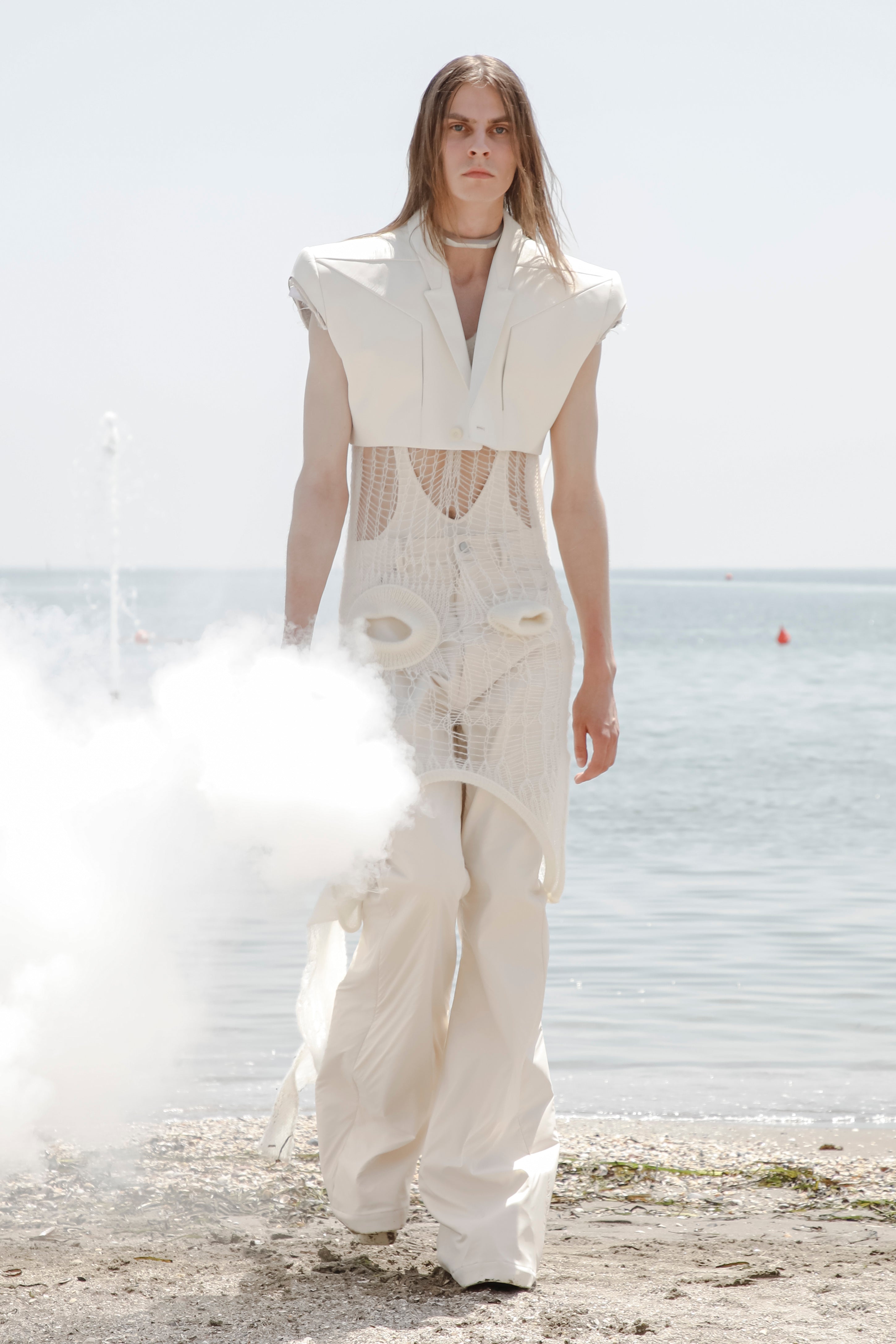 RICK OWENS 22SS FOGACHINE TARP T ノースリーブ