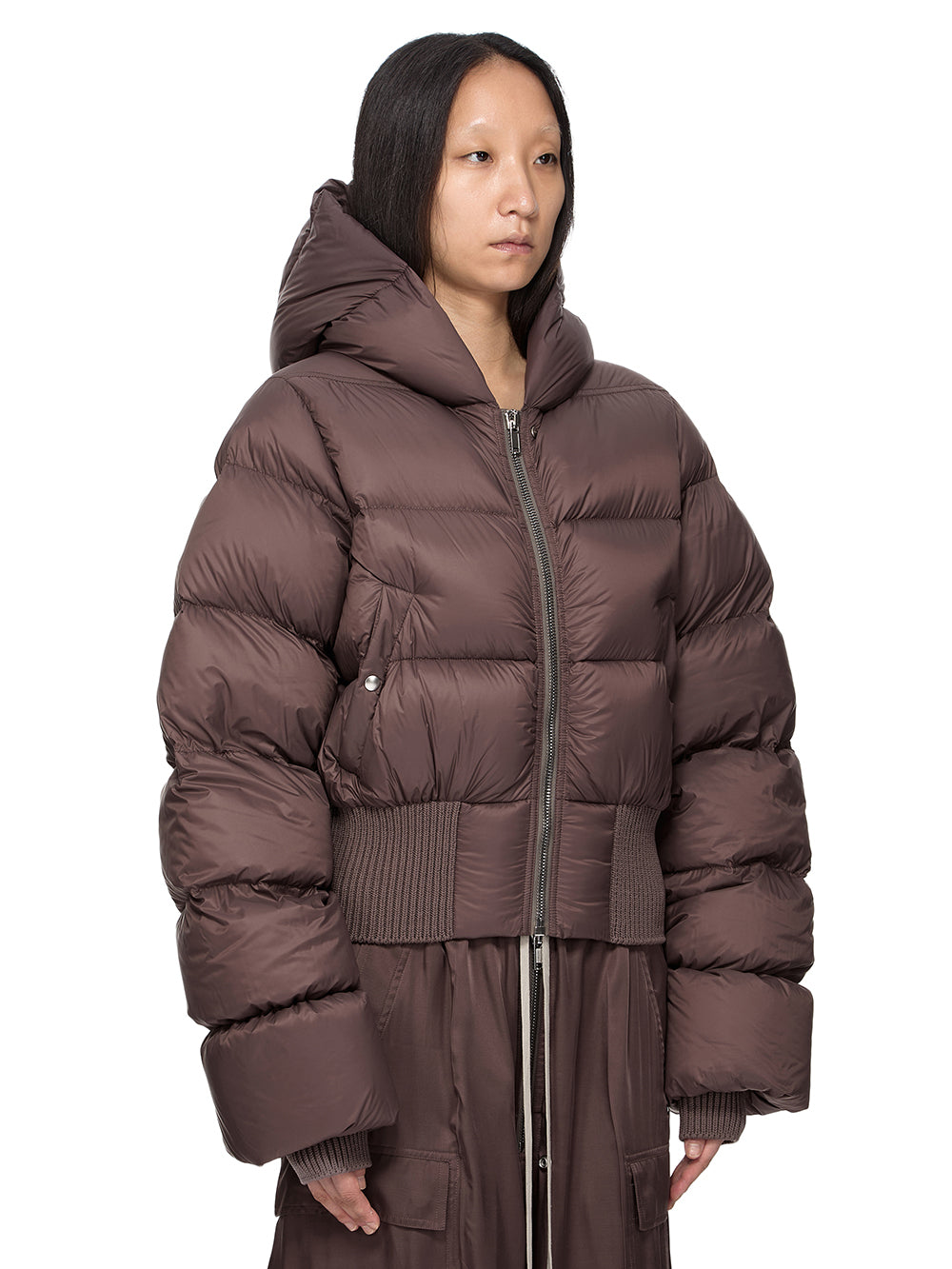 CINCHED HOODED JKT| RICK OWENS
