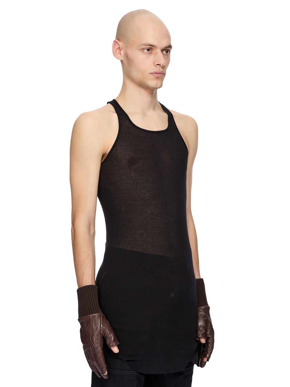 RU02F4458_LBE_84 | RIB CUFF GLOVES