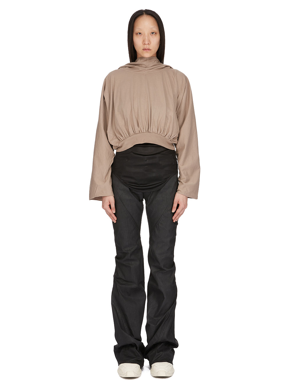 CROPPED HOODED TOP| RICK OWENS