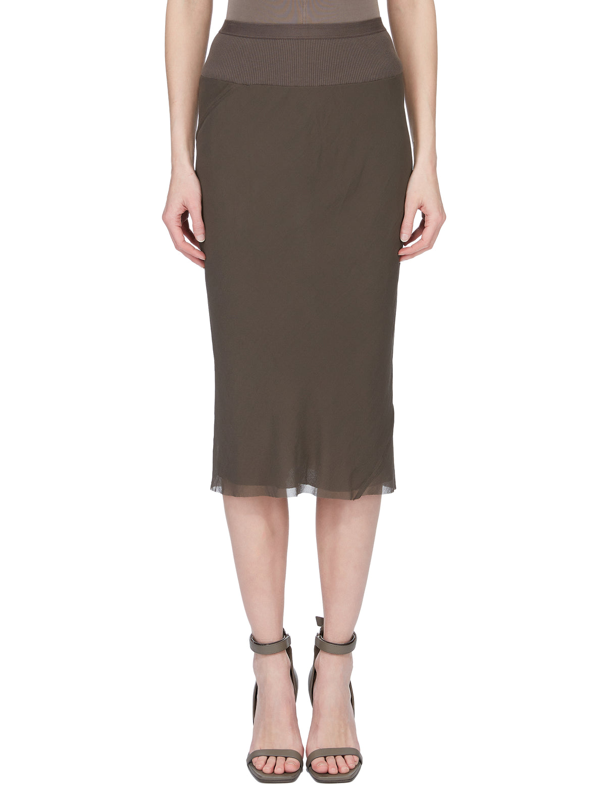 RP01F6332_G_78 | KNEE BIAS SKIRT