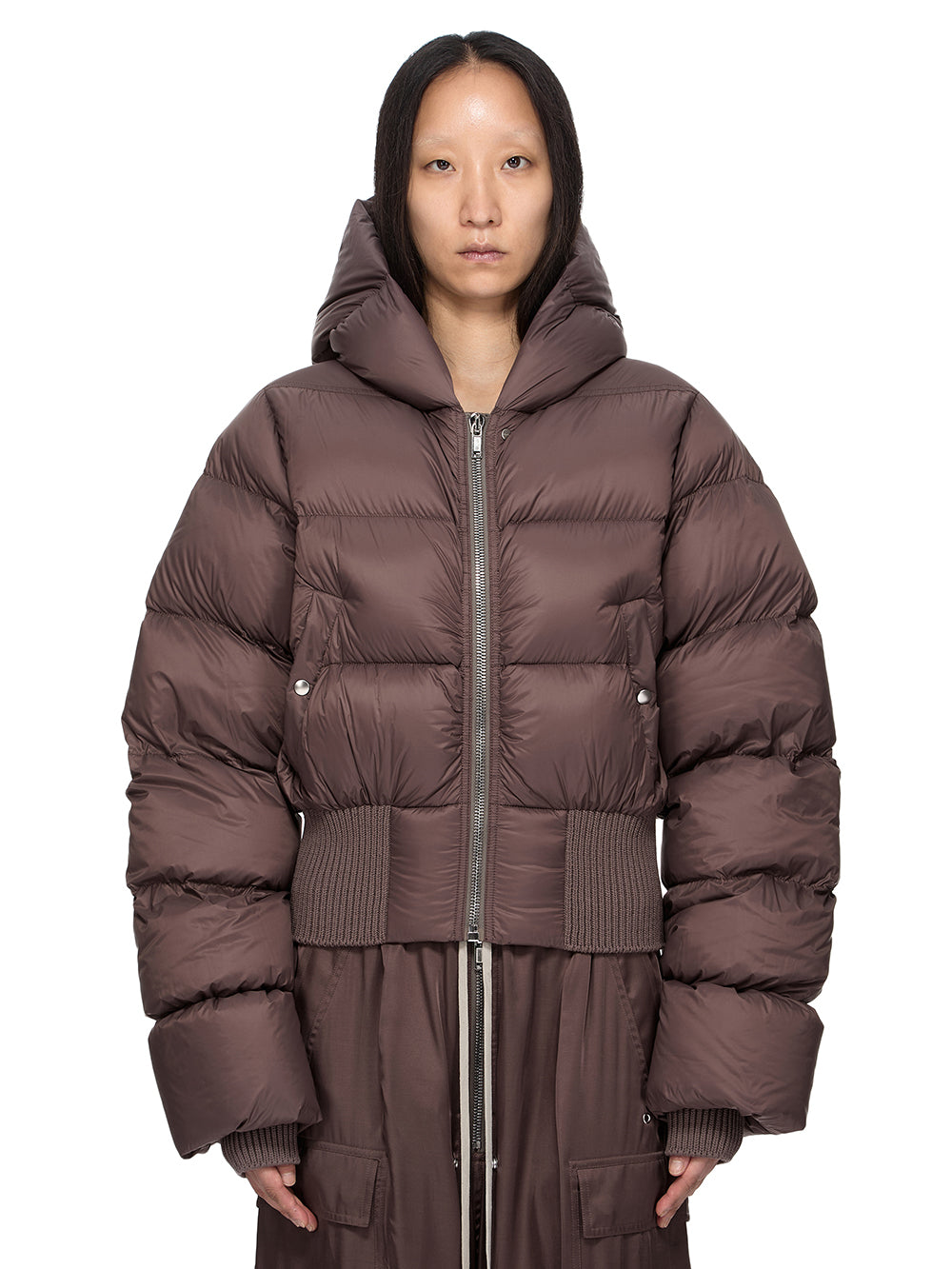 CINCHED HOODED JKT| RICK OWENS