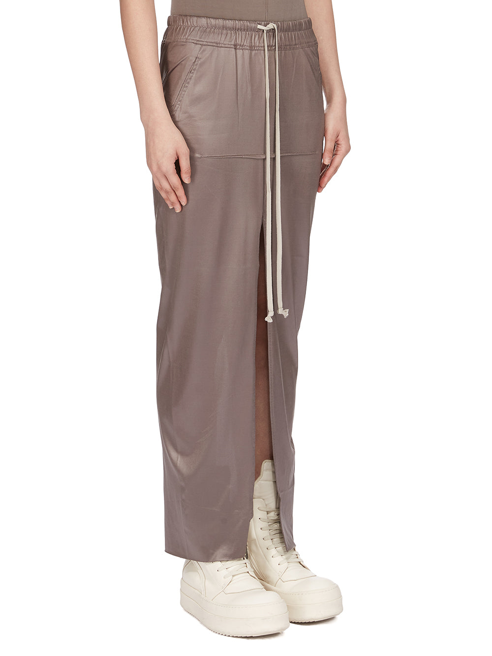 PULL ON SLICED PILLAR SKIRT| RICK OWENS