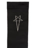 DA02F6468_SOCKC_908 | PENTAGRAM KNEE HIGH SOCKS