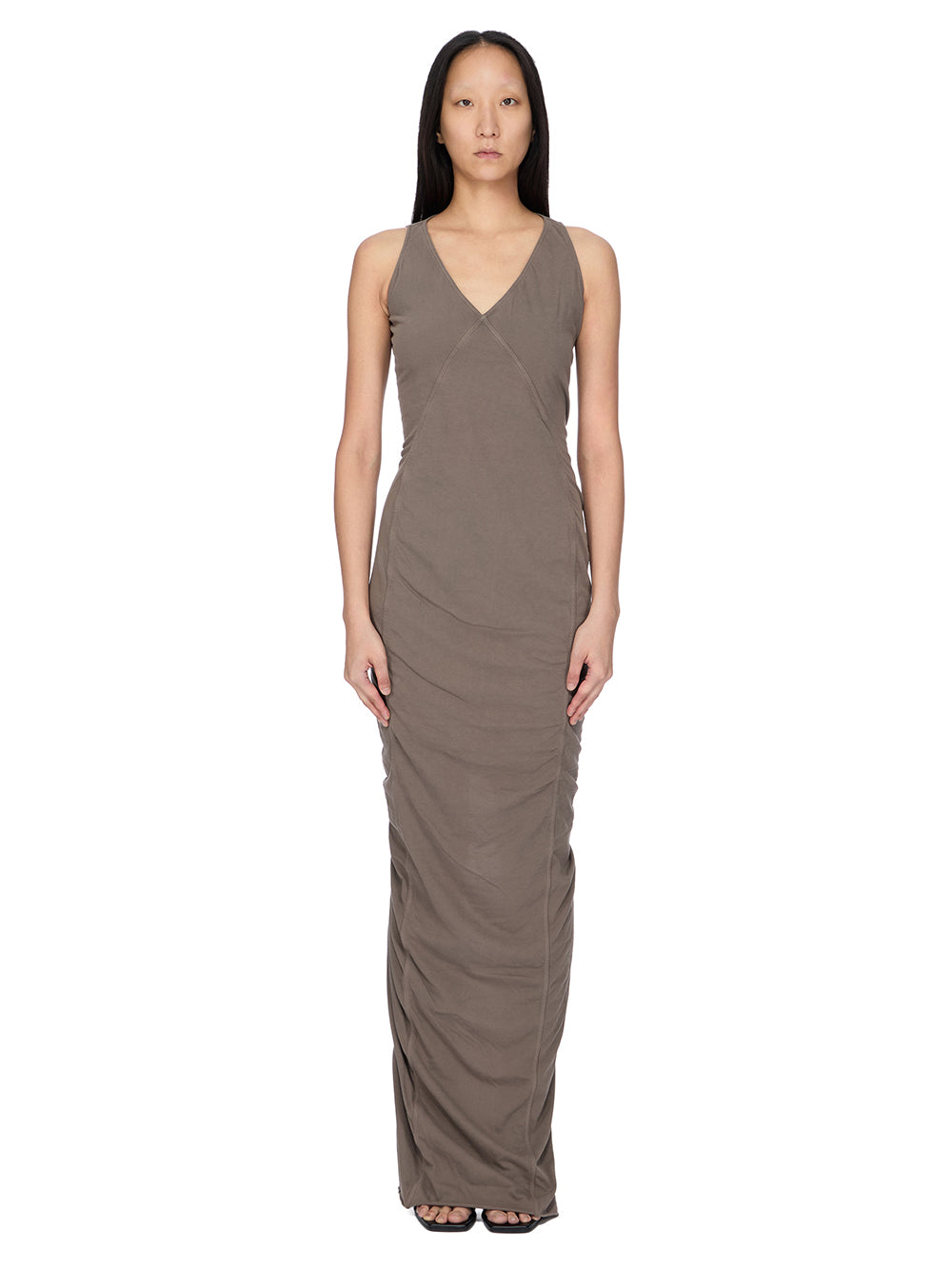 DS02F6518_RN_34 | V NECK COLUMN DRESS