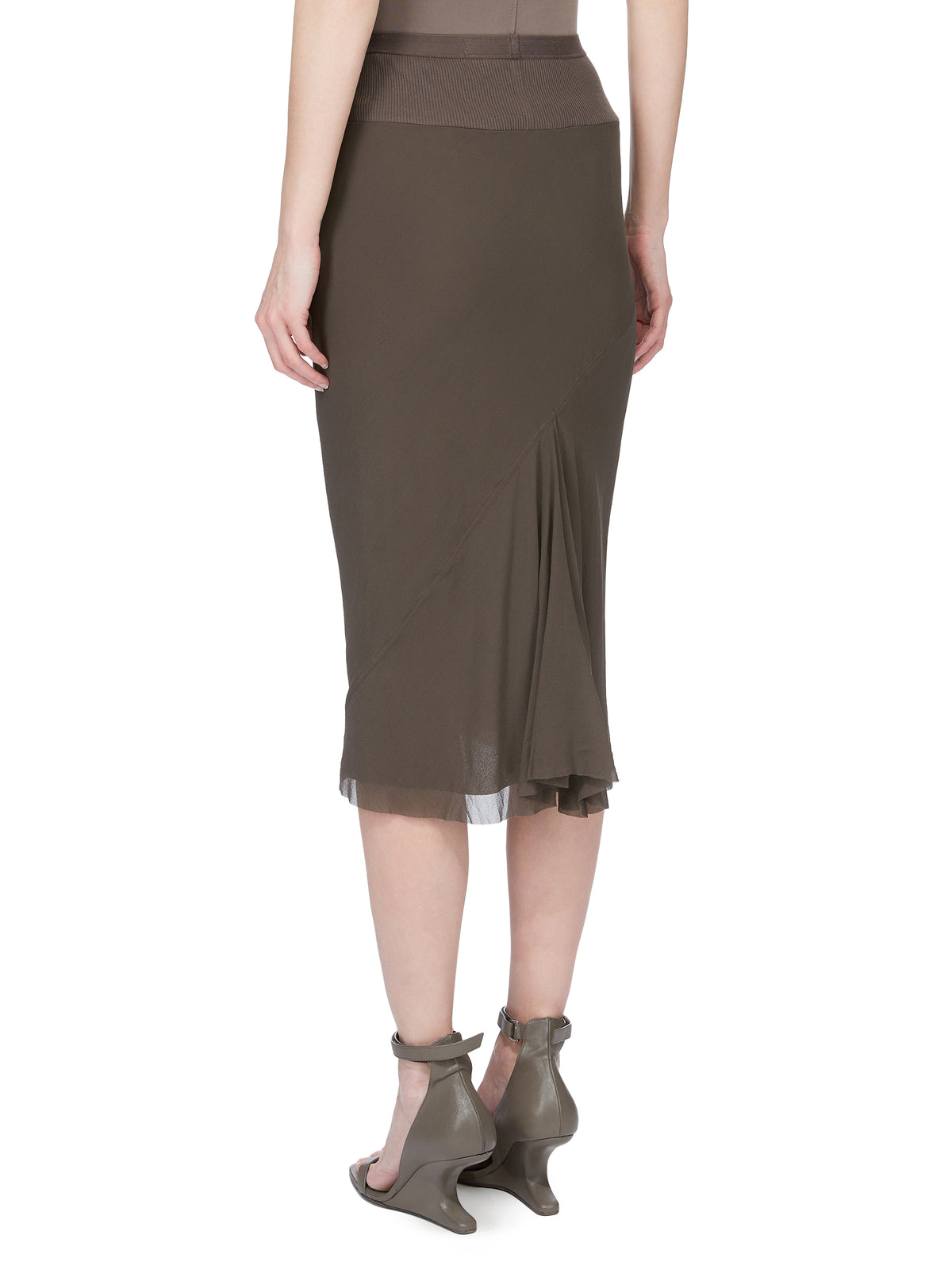 RP01F6332_G_78 | KNEE BIAS SKIRT
