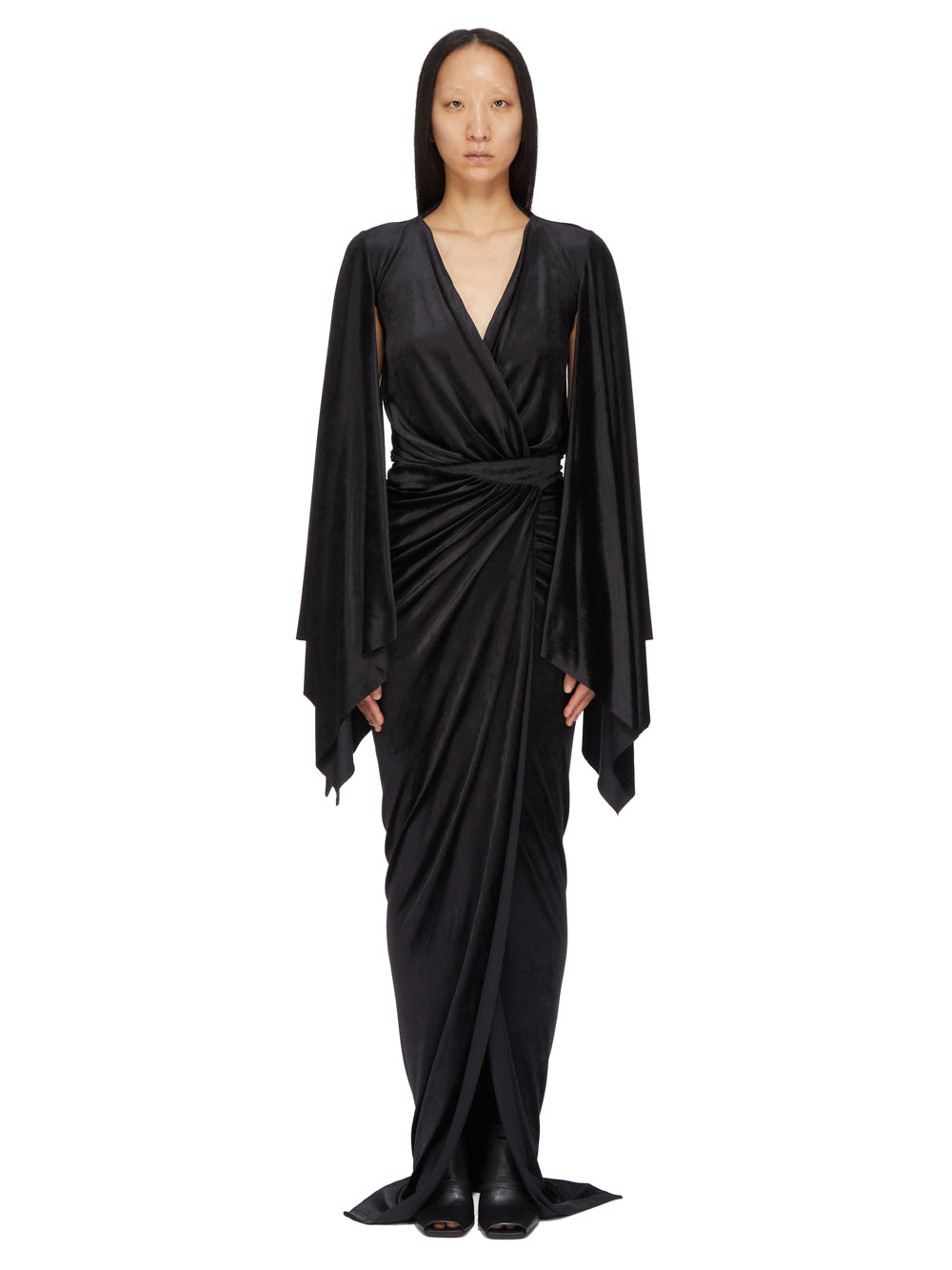 LI02F2582_VST_09 | FLAGSLEEVES GOWN