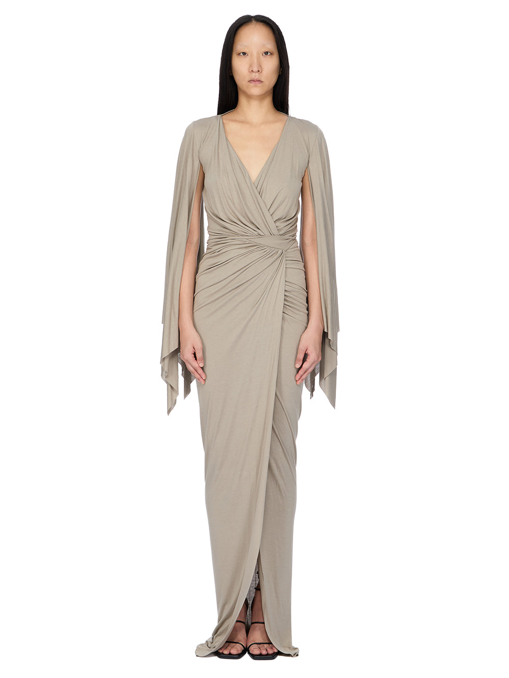 LI02F2582_RV_168 | FLAGSLEEVES GOWN