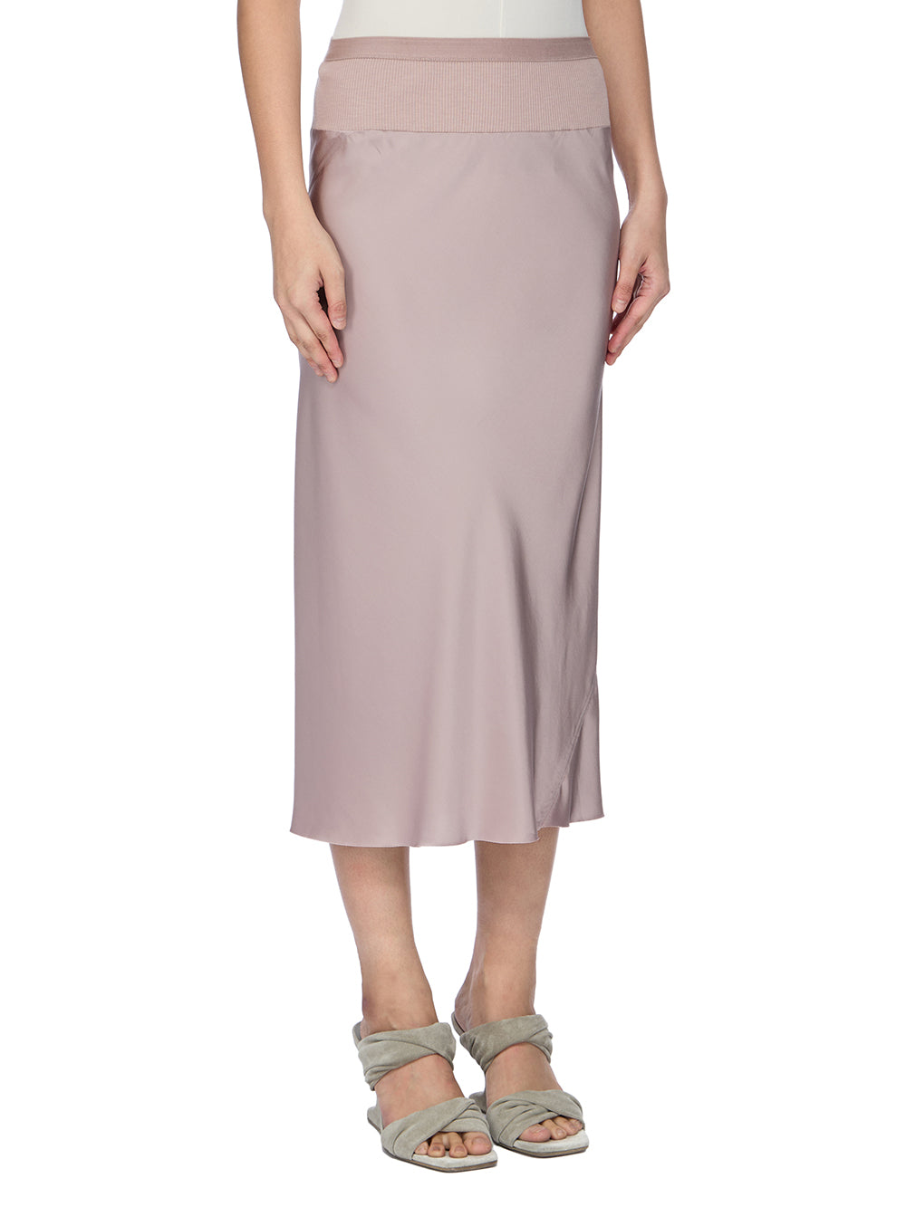 RP02F5332_SCH_23 | KNEE BIAS SKIRT