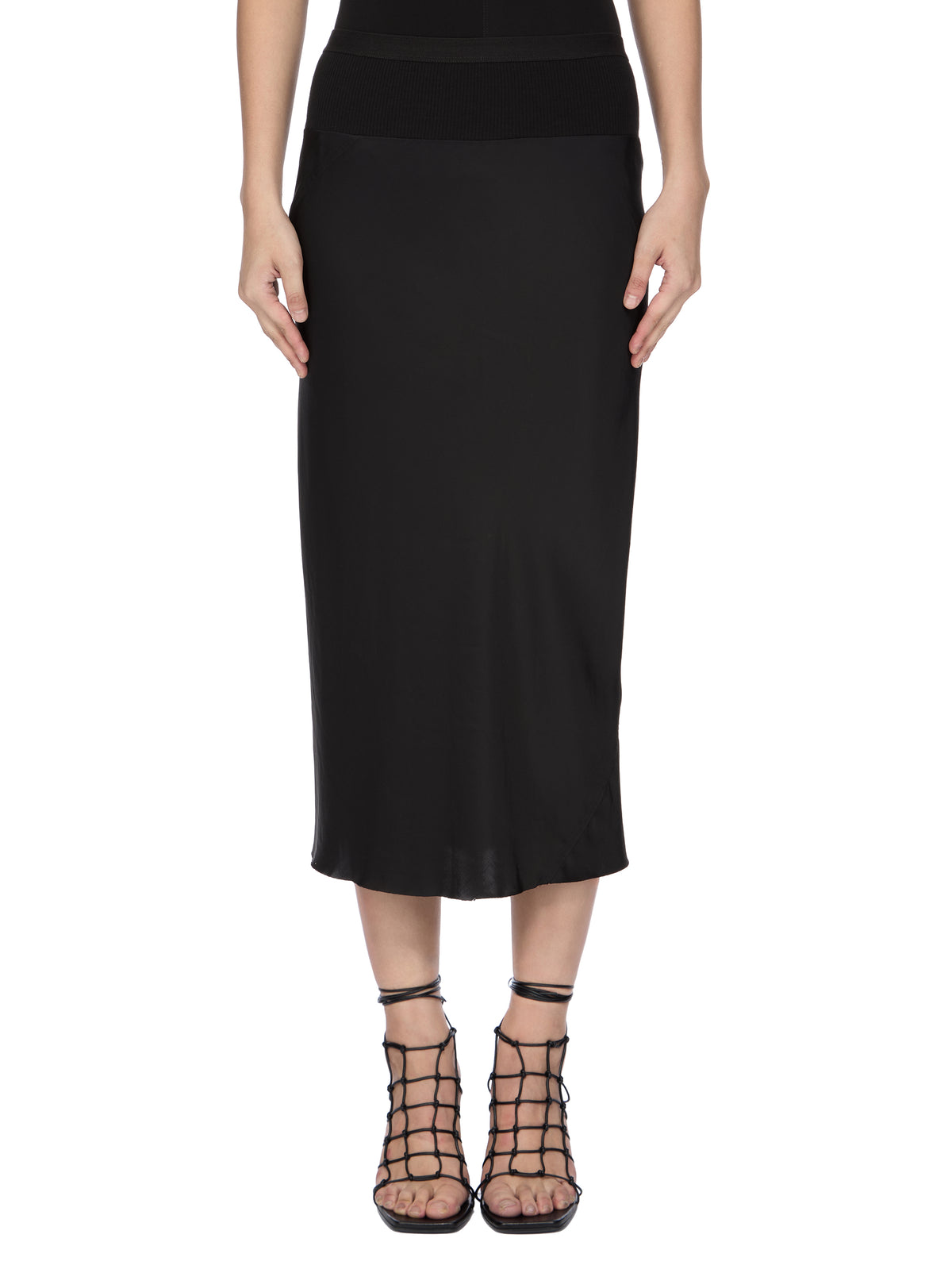 RP02F5332_SCH_09 | KNEE BIAS SKIRT