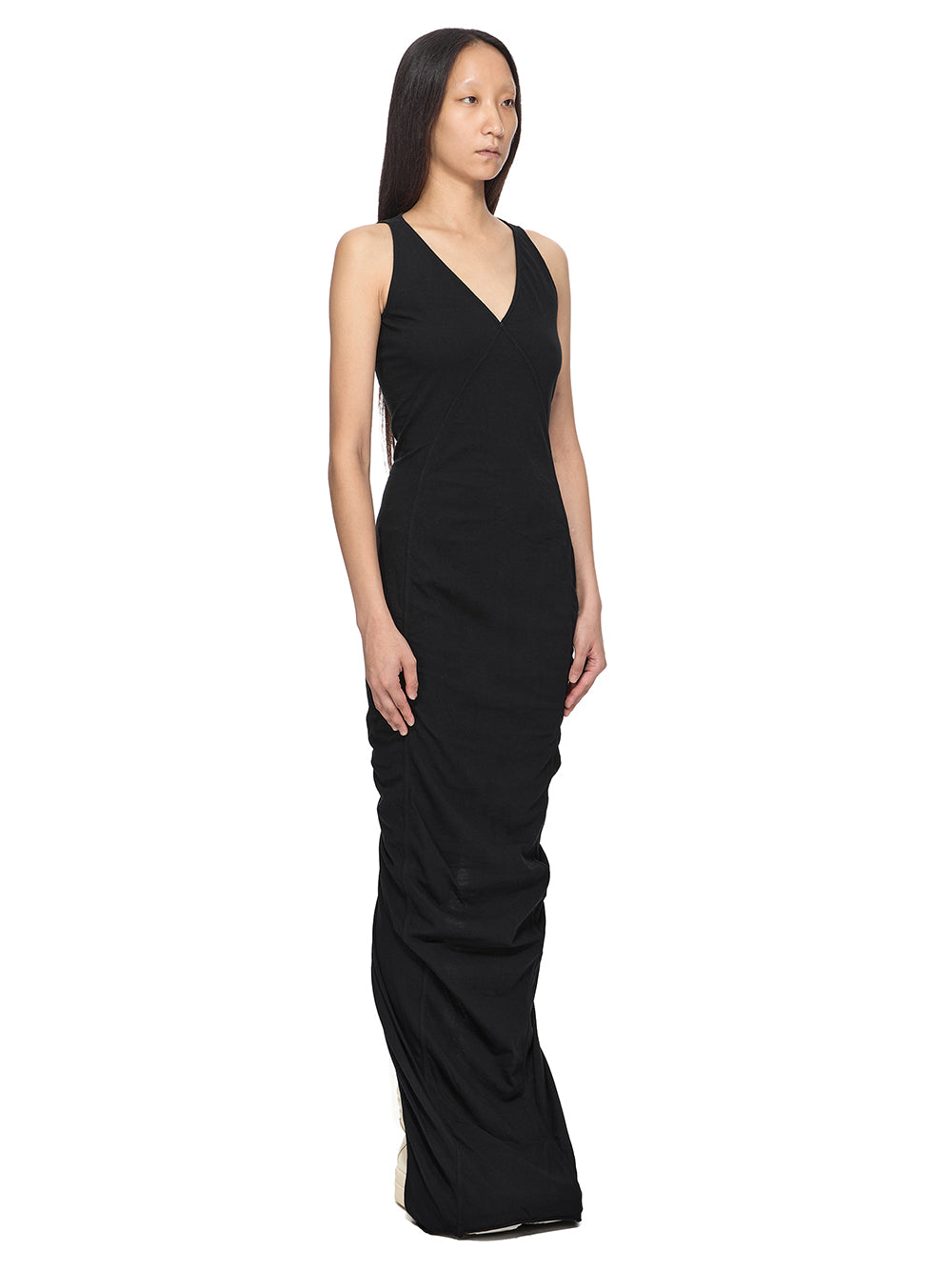 DS02F6518_RN_09 | V NECK COLUMN DRESS