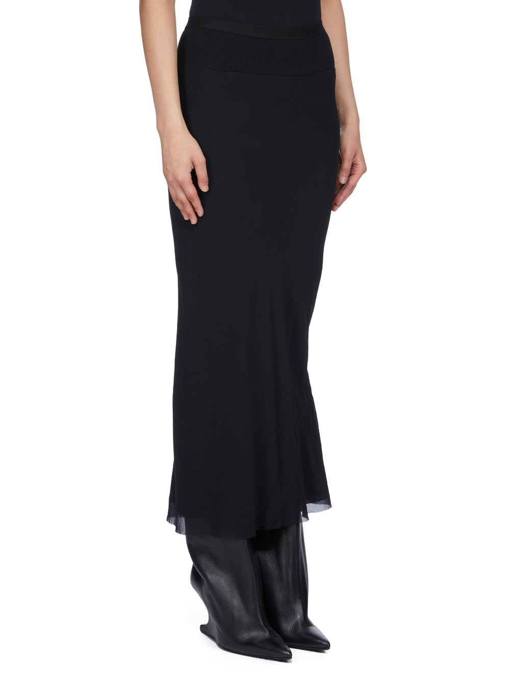 RP01F6334_G_09 | CALF BIAS SKIRT