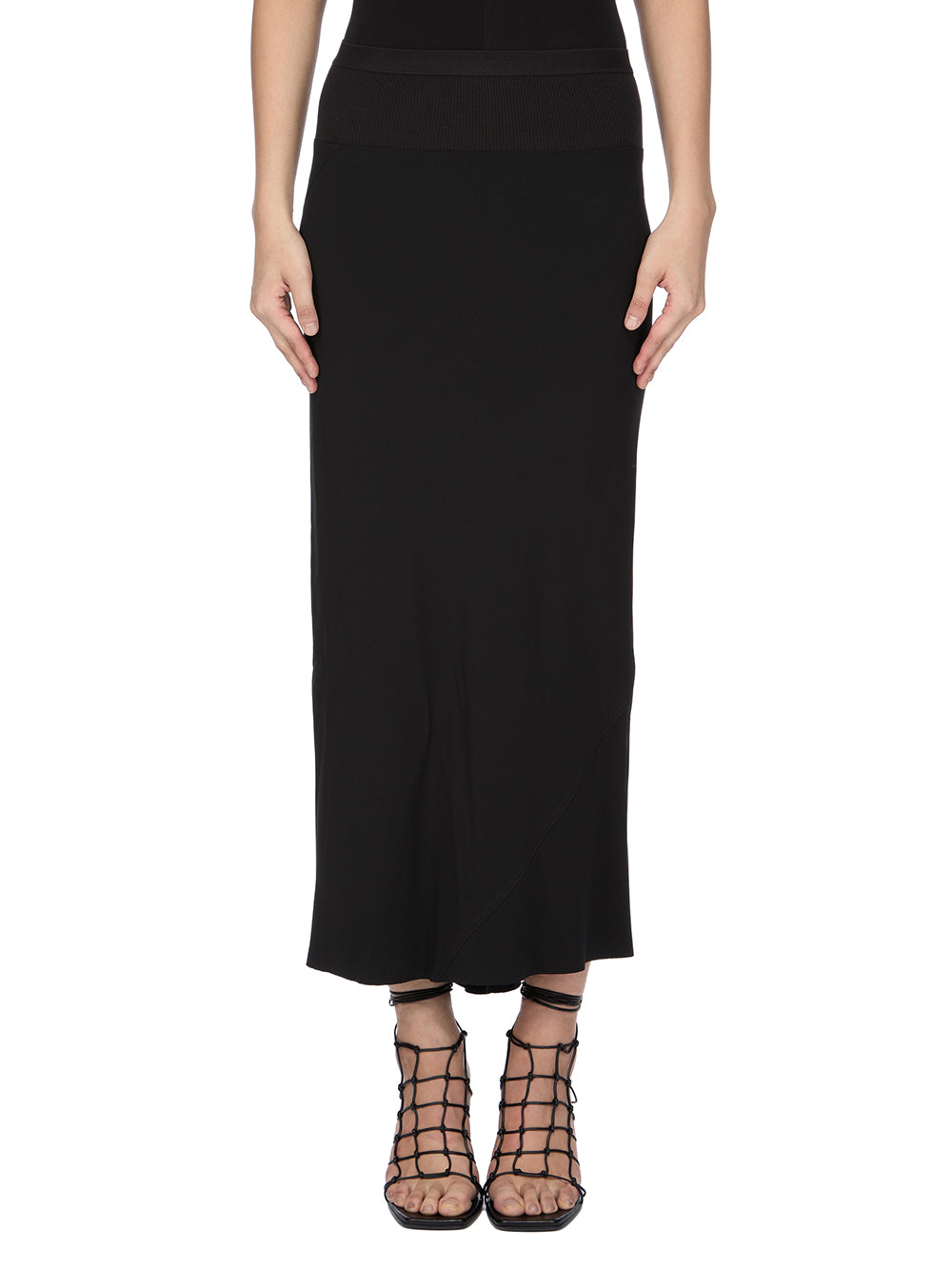 RP02F5334_HY_09 | CALF BIAS SKIRT