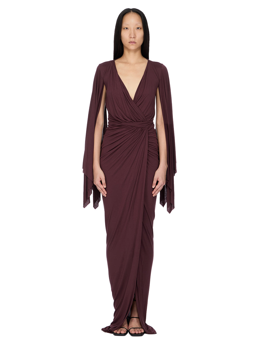 LI02F2582_RV_33 | FLAGSLEEVES GOWN