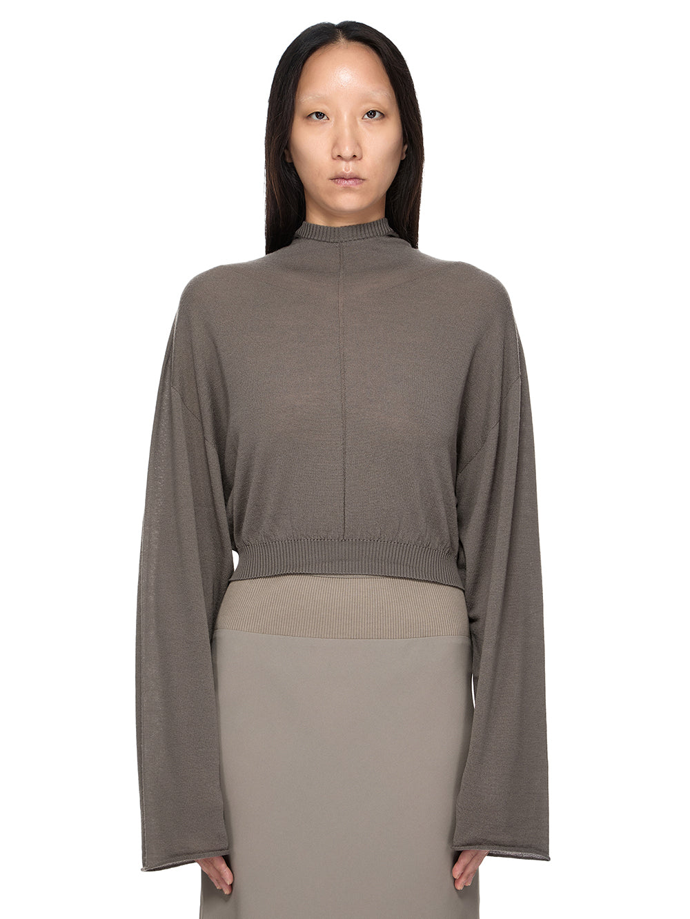 RP02F5632_M_34 | CROPPED HOODED TUNIC