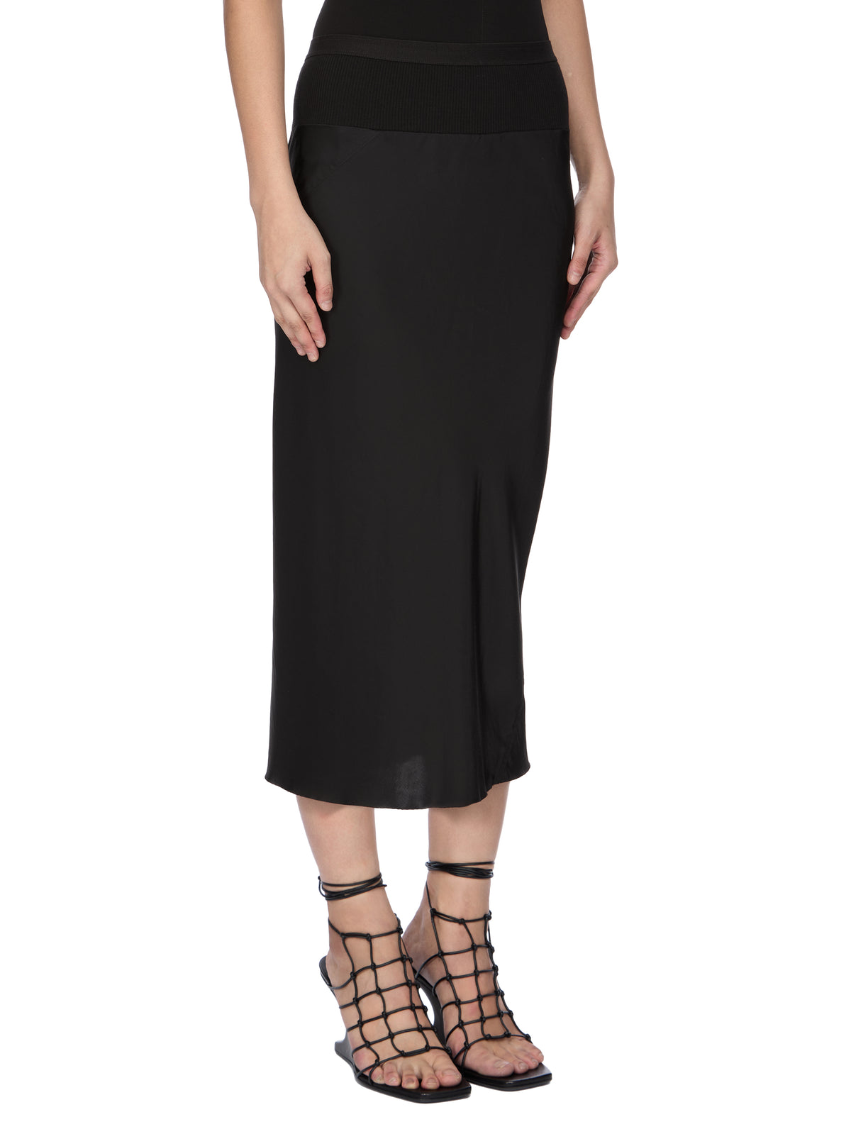 RP02F5332_SCH_09 | KNEE BIAS SKIRT