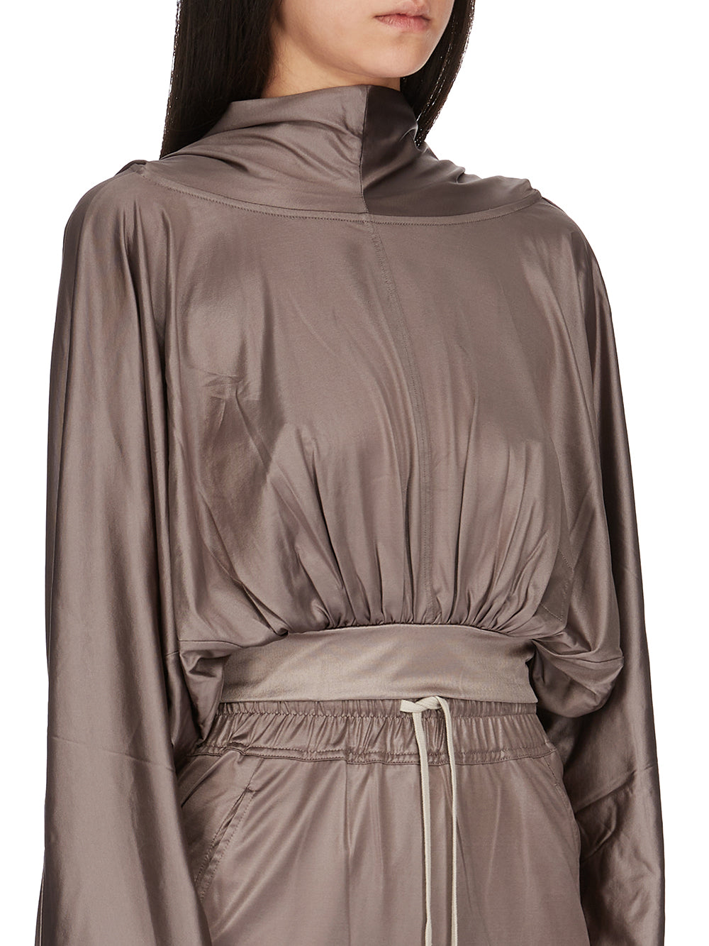 CROPPED HOODED TOP| RICK OWENS