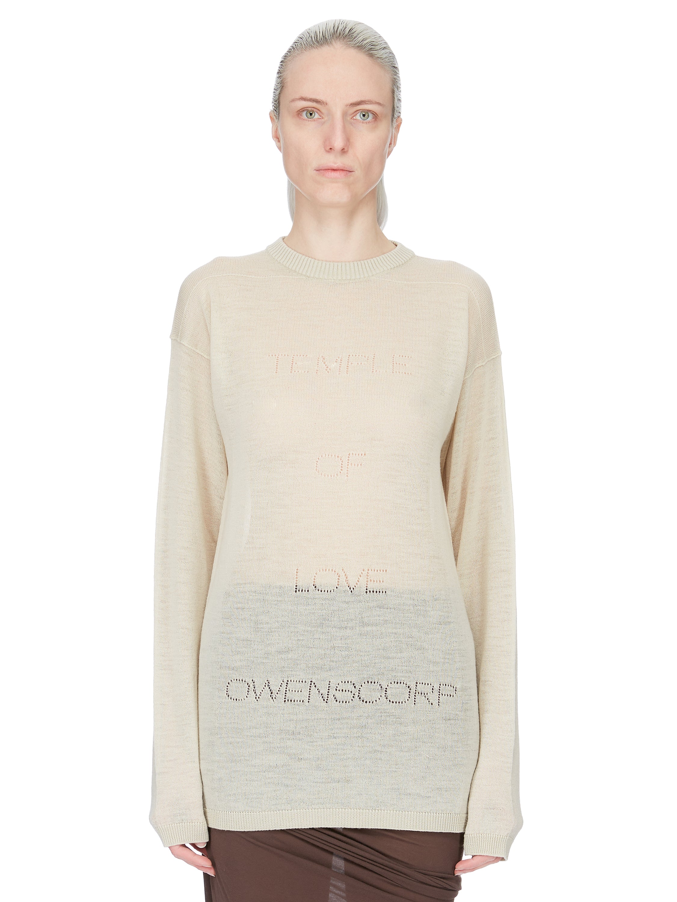 RP01F6663_KMP_138 | TEMPLE SHEER PULLOVER
