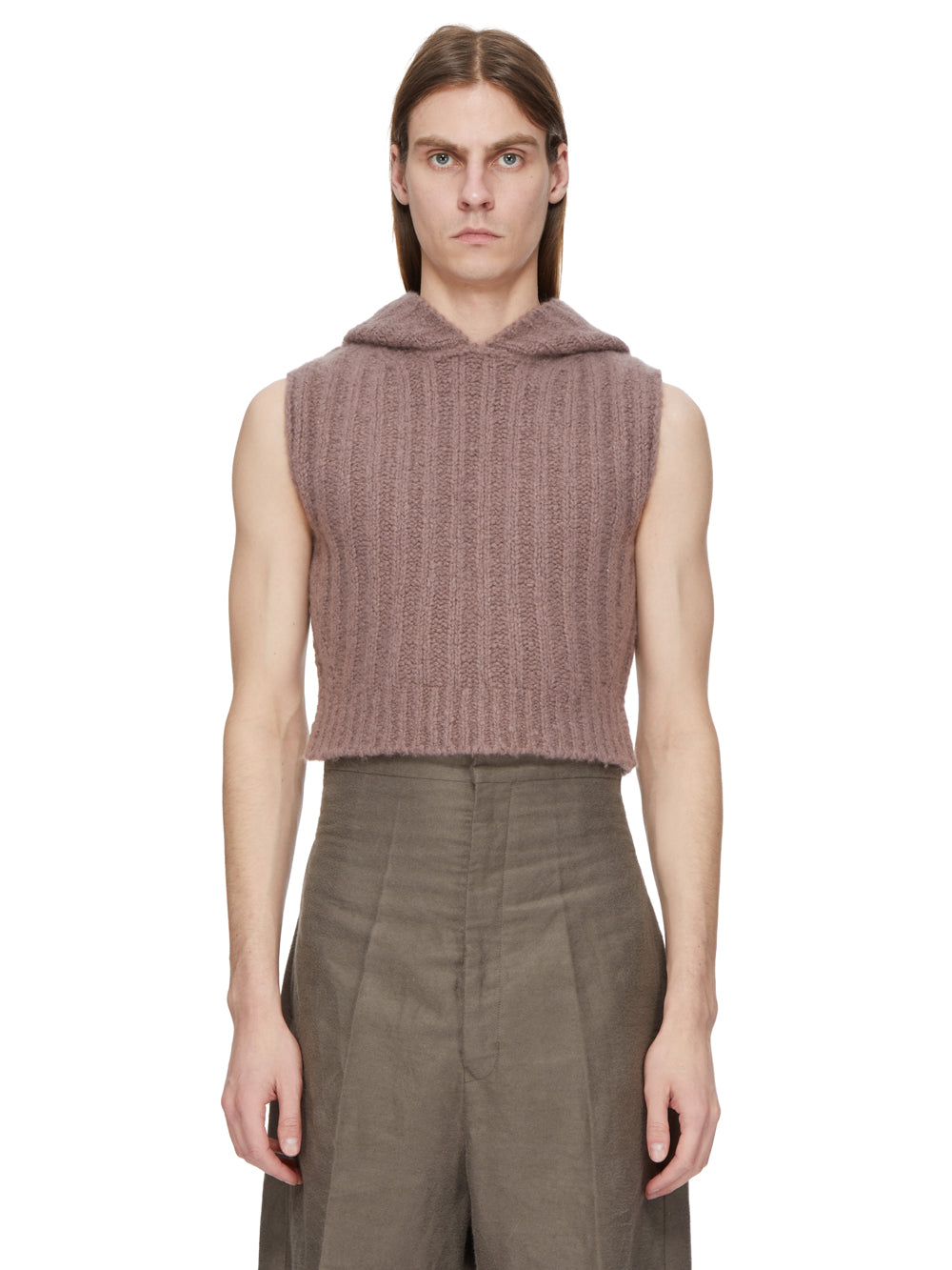 RR02F4692_RIBWSE_86 | CROPPED HOODED TANK