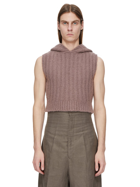 CROPPED HOODED TANK| RICK OWENS