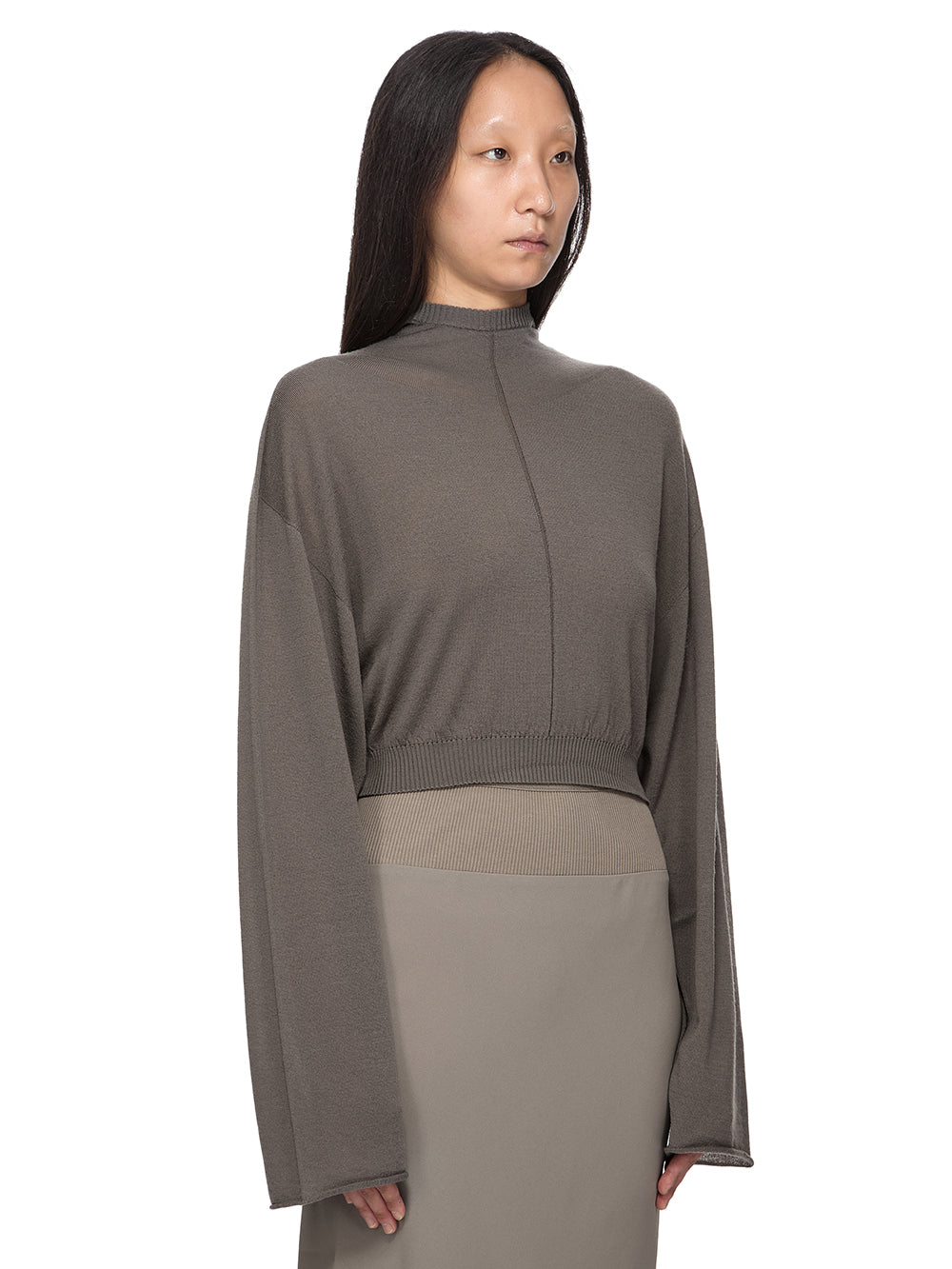 RP02F5632_M_34 | CROPPED HOODED TUNIC