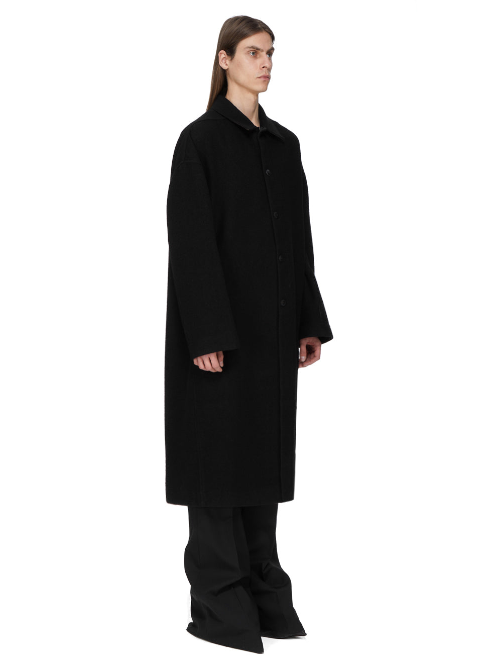 RU02F4970_WBD_09 | BUTTONED BRAD COAT