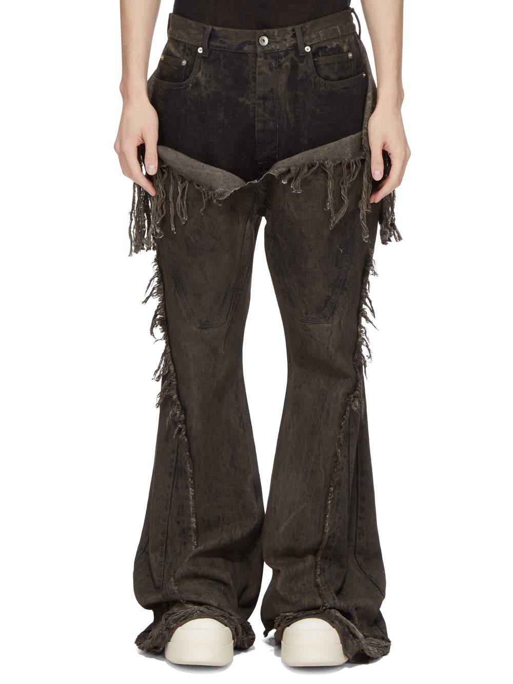 DU02F6359_DRKSH_34 | SLIVERED BOOTCUT