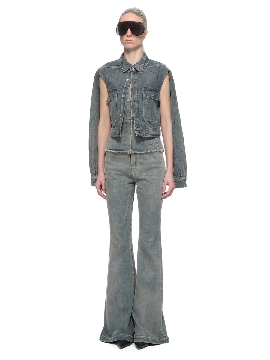 DS02F6127_SDMI_56 | SPLINTERED BUSTIER TOP