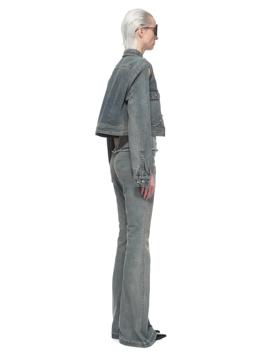 DS02F6702_DMI_56 | CAPE SLEEVE CROPPED OUTERSHIRT