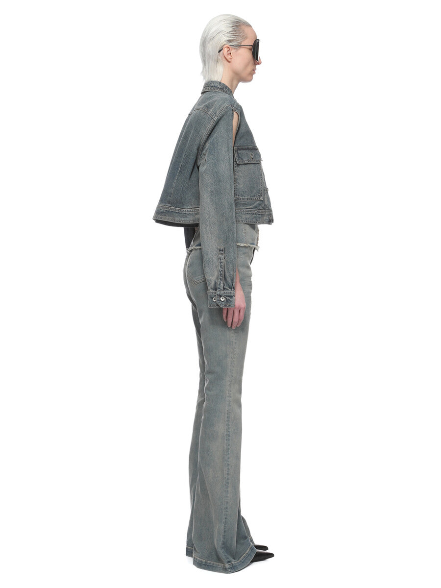 DS02F6702_DMI_56 | CAPE SLEEVE CROPPED OUTERSHIRT