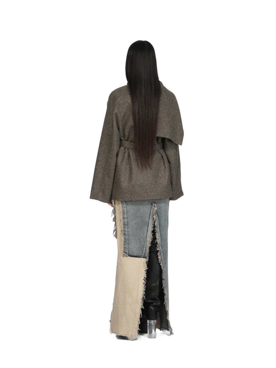 RO02E4393_DW7621_7621 | DENIM SLICED SKIRT